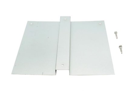 Placa otel NS 344x300x30mm cu 2 suruburi M6.3X35mm prinderi panou solar fotovoltaic - sistem B Breckner Germany